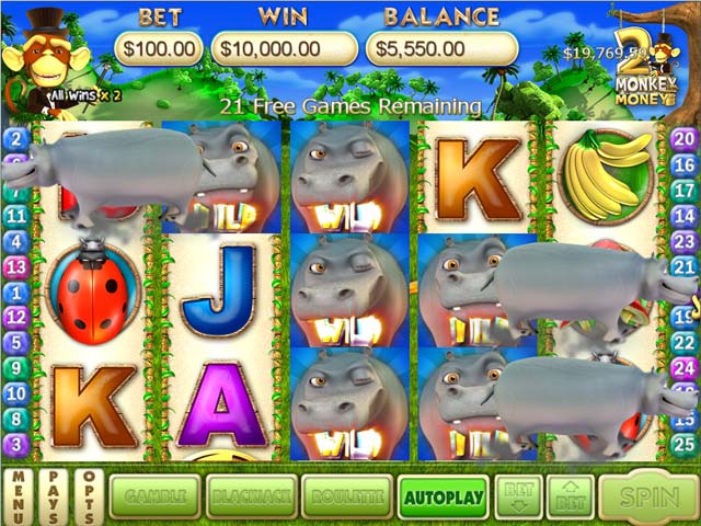 Monkey Money 2 game screenshot - 2