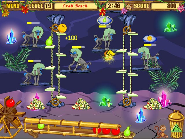 Monkey Business game screenshot - 2