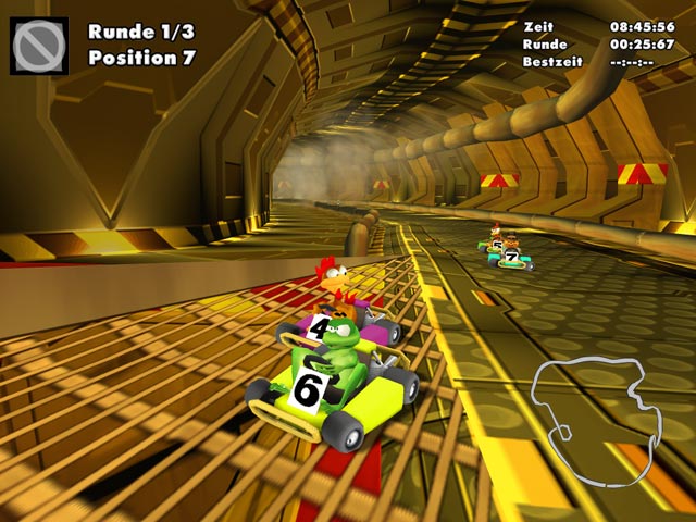 Moorhuhn Kart 2 game screenshot - 3
