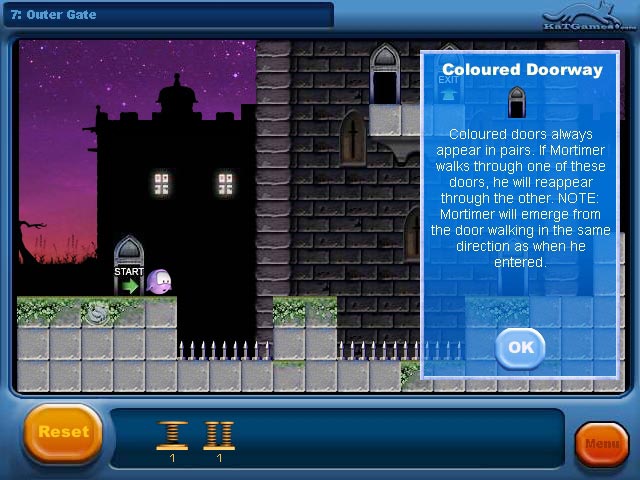Mortimer and the Enchanted Castle game screenshot - 2