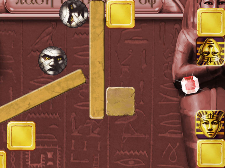 Mummy's Treasure game screenshot - 1