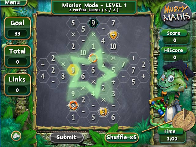 Murfy Maths game screenshot - 2