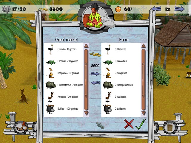 My Exotic Farm game screenshot - 3