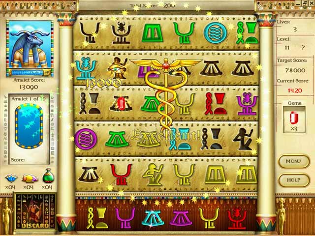 Mysteries of Horus game screenshot - 1