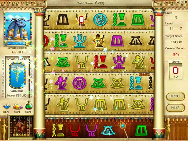 Mysteries of Horus game screenshot - 3