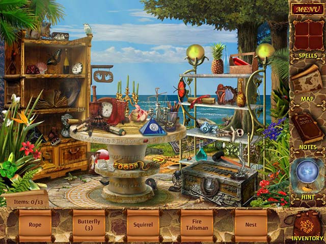 Mysteries of Magic Island game screenshot - 1