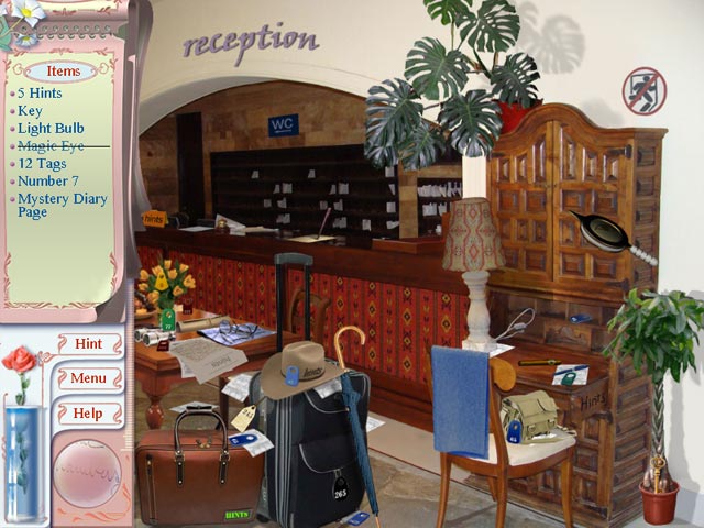 Mysterious Travel - The Magic Diary game screenshot - 1