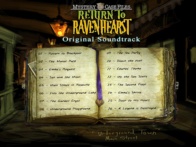 Mystery Case Files: Return to Ravenhearst Original Soundtrack game screenshot - 1