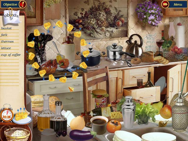 Mystery Cookbook game screenshot - 1