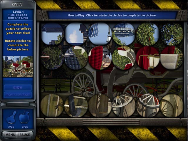 Mystery P.I. - The York Fortune game screenshot - 2