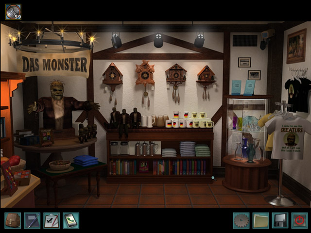 Nancy Drew: The Captive Curse game screenshot - 1