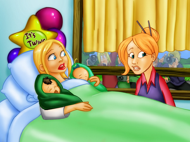 Nanny Mania 2 game screenshot - 2