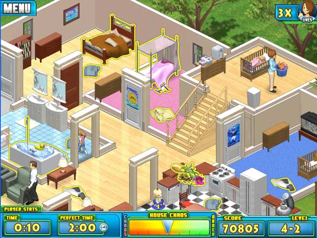 Nanny Mania game screenshot - 1