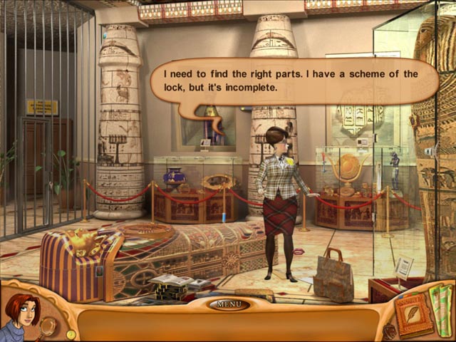 Natalie Brooks: Secrets of Treasure House game screenshot - 2