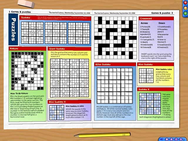 Newspaper Puzzle Challenge game screenshot - 2
