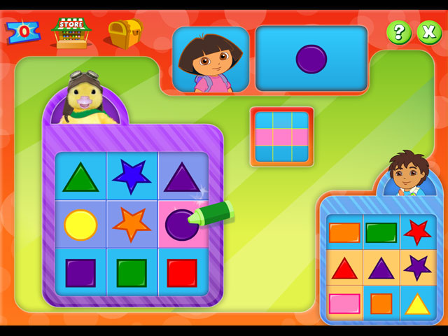 Nick Jr. Bingo game screenshot - 1