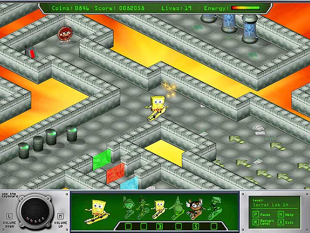 Nicktoons: Hoverzone game screenshot - 1