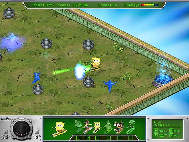 Nicktoons: Hoverzone game screenshot - 3