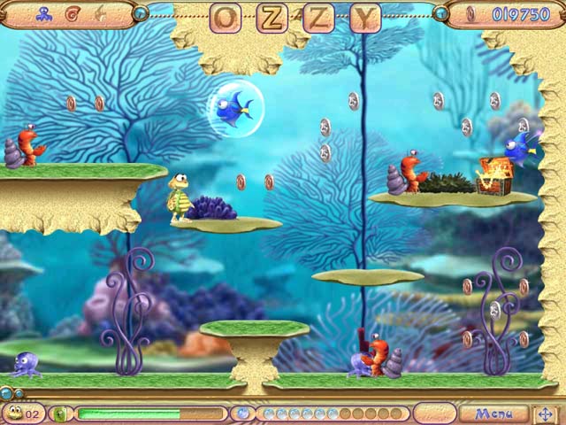 Ozzy Bubbles game screenshot - 3