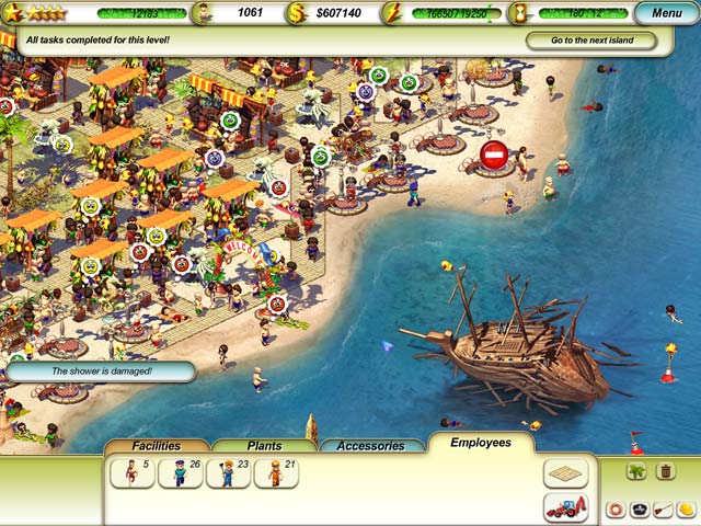 Paradise Beach game screenshot - 3