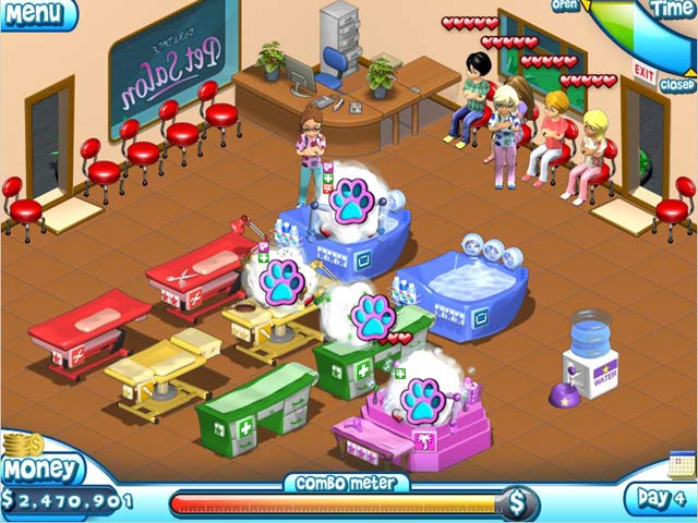 Paradise Pet Salon game screenshot - 1