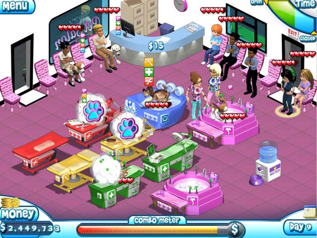 Paradise Pet Salon game screenshot - 2