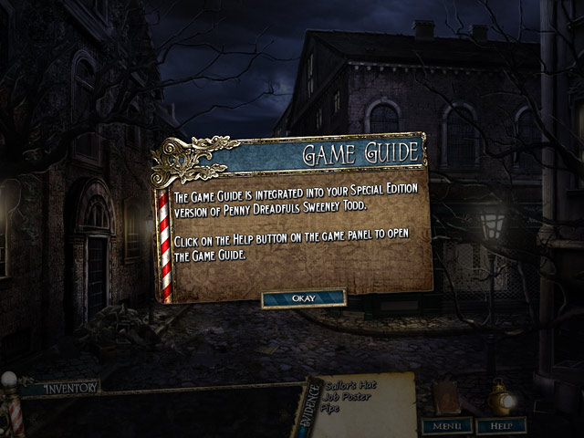 Penny Dreadfuls Sweeney Todd Collector`s Edition game screenshot - 1