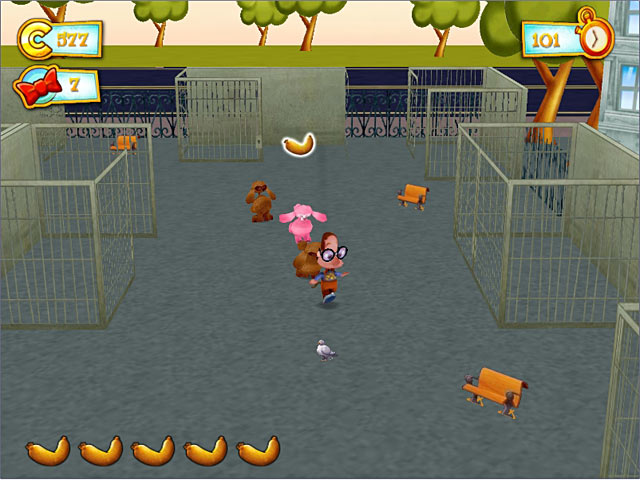 Peter Flat's Inflatable Adventures game screenshot - 1