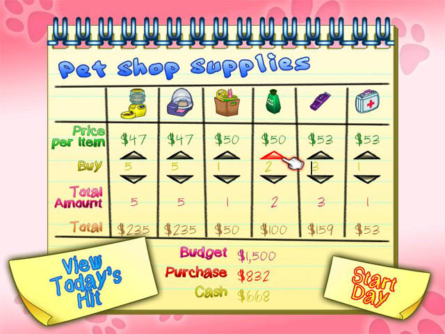Pets Fun House game screenshot - 2