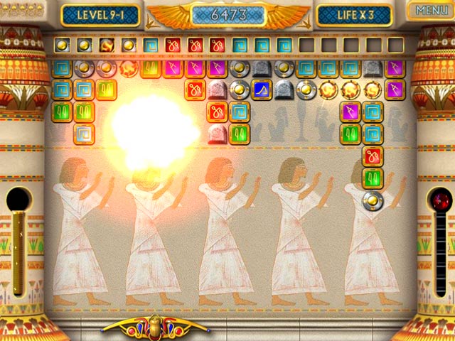 Pharaoh's Mystery game screenshot - 3
