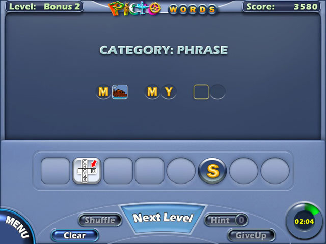 PictoWords game screenshot - 2