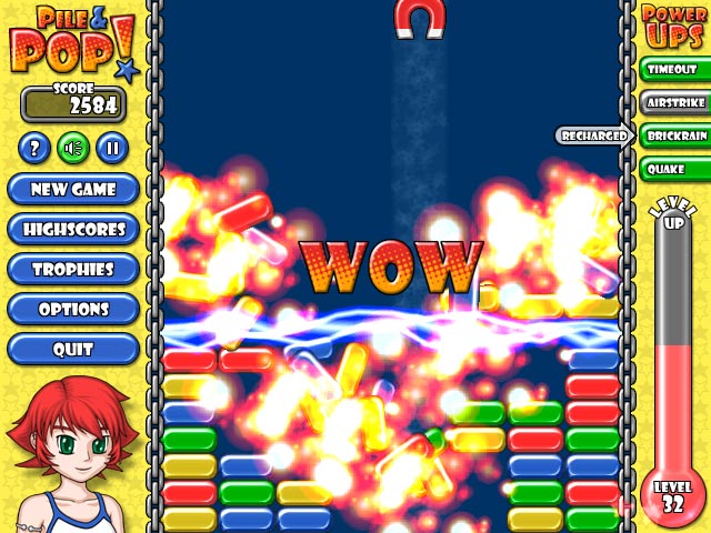 Pile & Pop game screenshot - 2