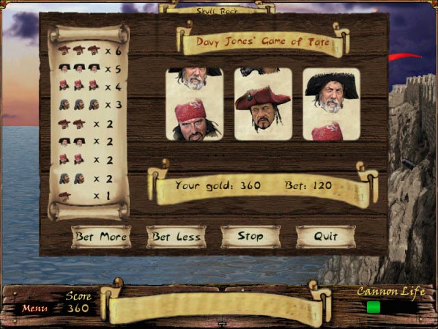 Pirates of the Atlantic game screenshot - 2
