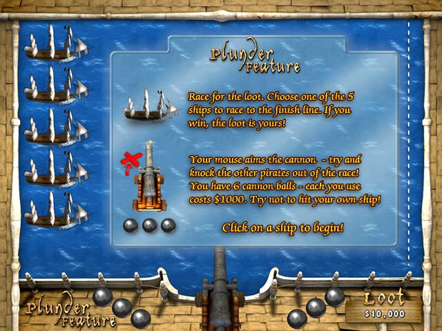 Pirates Plunder game screenshot - 3