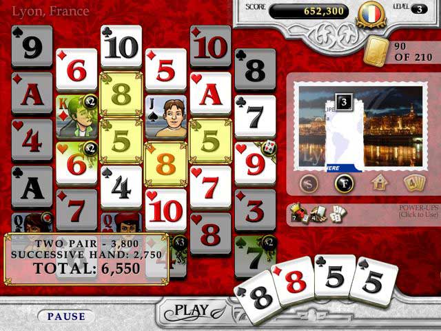 Poker Pop game screenshot - 2