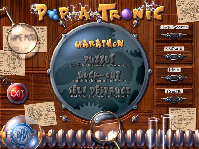 Pop-A-Tronic game screenshot - 2