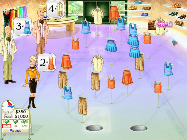 Posh Shop game screenshot - 1