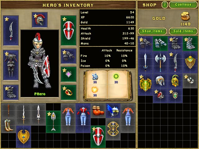 Puzzle Hero game screenshot - 2
