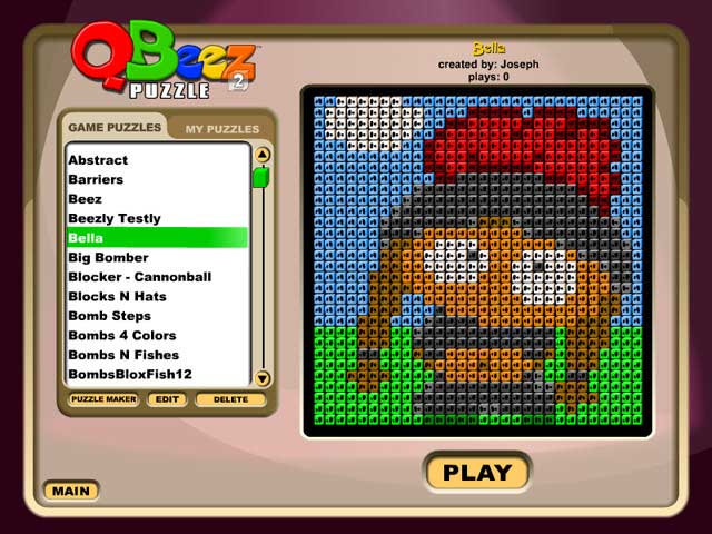 QBeez 2 game screenshot - 2