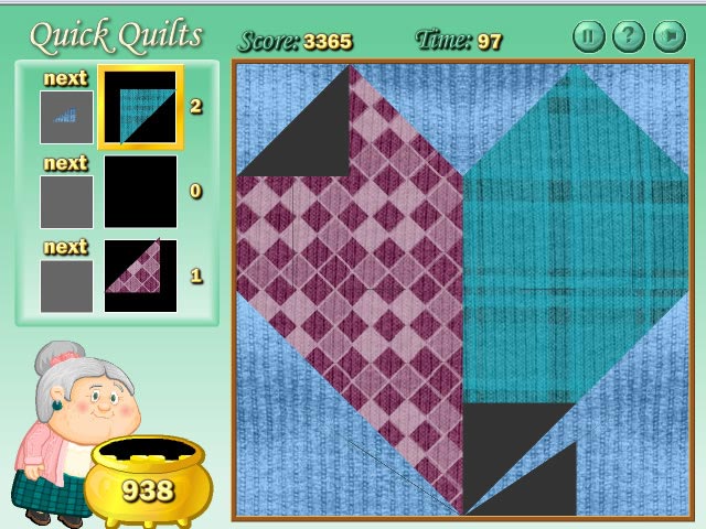 Quilting Time game screenshot - 1
