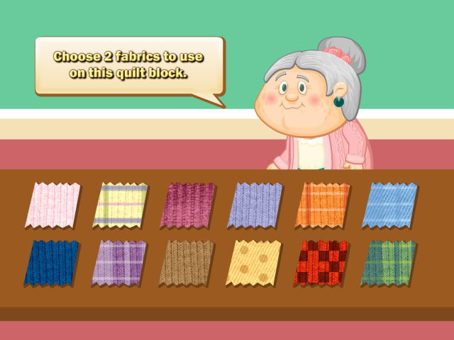 Quilting Time game screenshot - 2