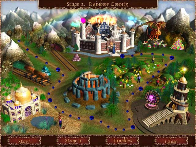 Rainbow Mystery game screenshot - 2