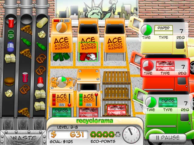 Recyclorama game screenshot - 1