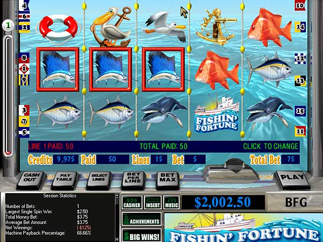 Reel Deal Slots: Fishin’ Fortune game screenshot - 1