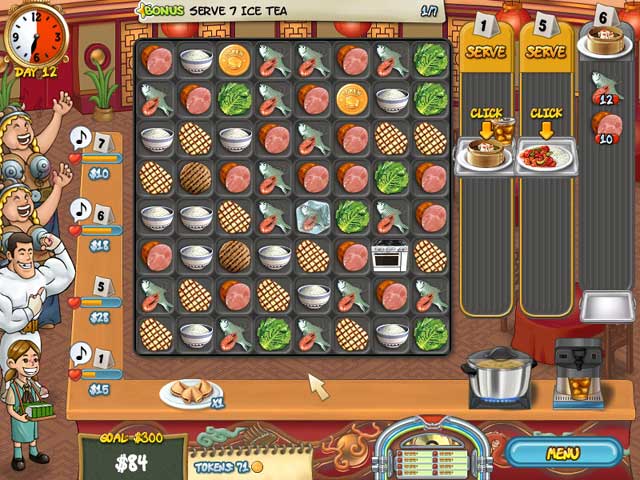 Restaurant Rush game screenshot - 1