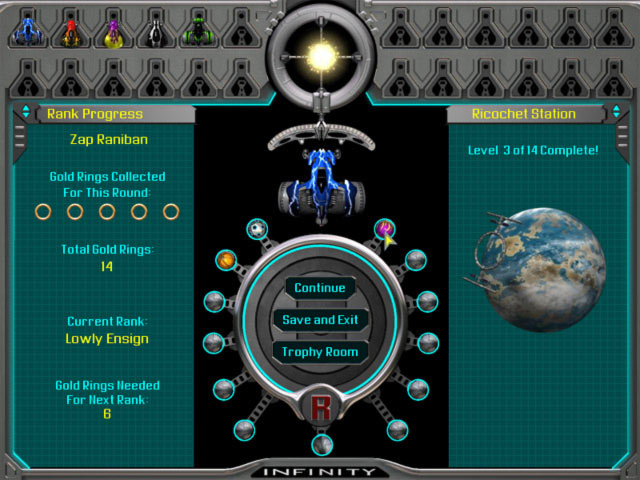Ricochet Infinity game screenshot - 2