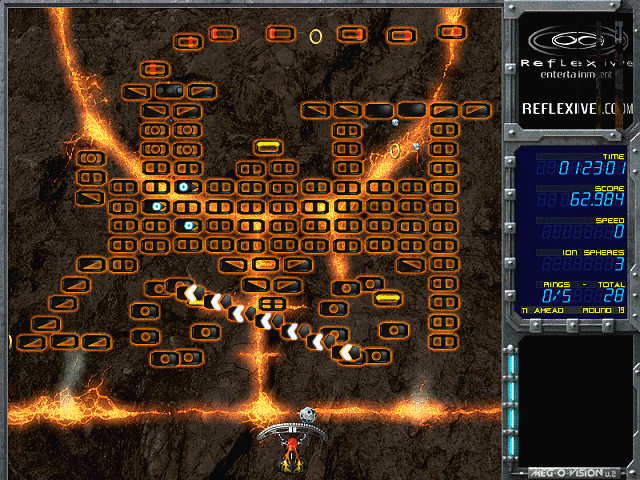 Ricochet Lost Worlds game screenshot - 2