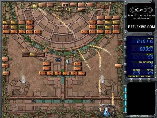 Ricochet Lost Worlds game screenshot - 3