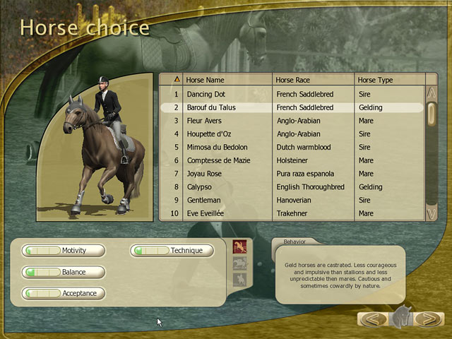 Ride! game screenshot - 2