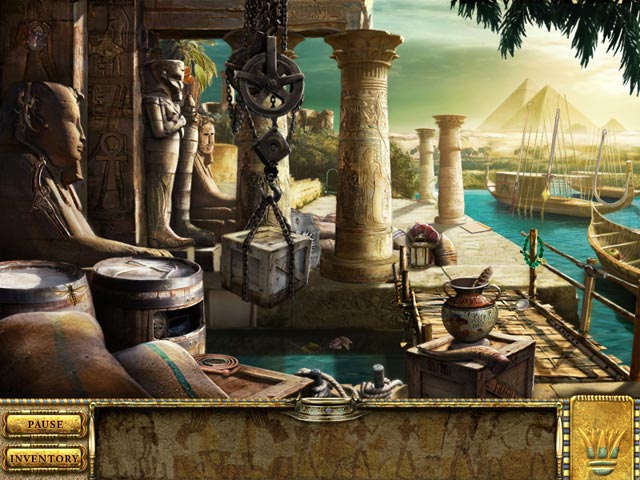 Romancing the Seven Wonders: Great Pyramid game screenshot - 1